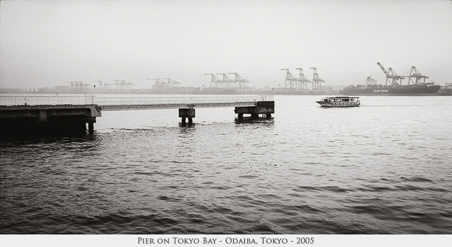 pier on Tokyo Bay