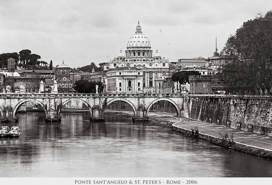 Ponte Sant'Angelo & St. Peter's