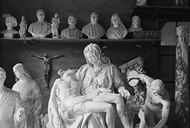 Pieta in Sculptor's Studio