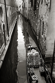 Gondola on Side Canal