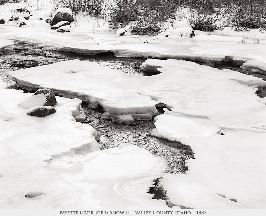 Payette River ice & snow 2