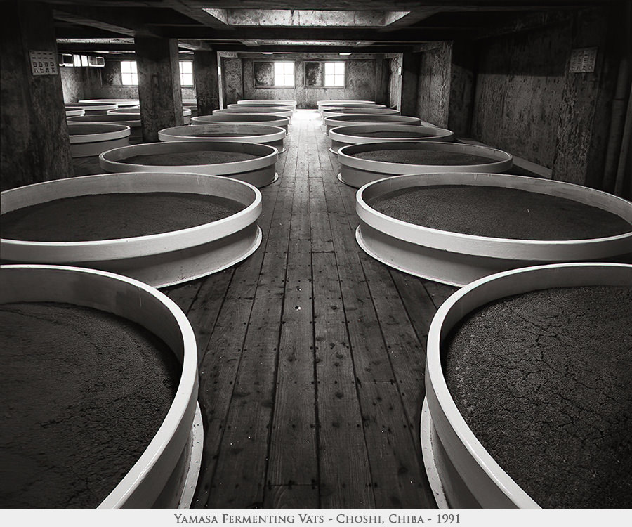 Yamasa fermenting vats