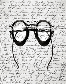 glasses on Dad's letter 2