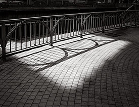 railing shadows