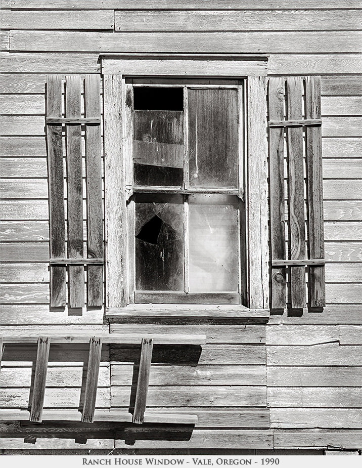 ranch house window