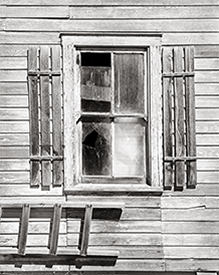 ranch house window
