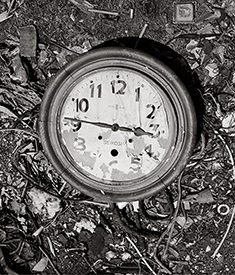 discarded clock