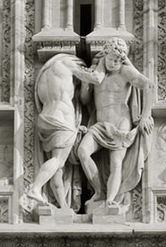 Dual Statues, Duomo 