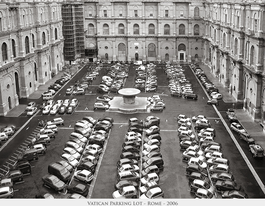 Vatican Parking Lot