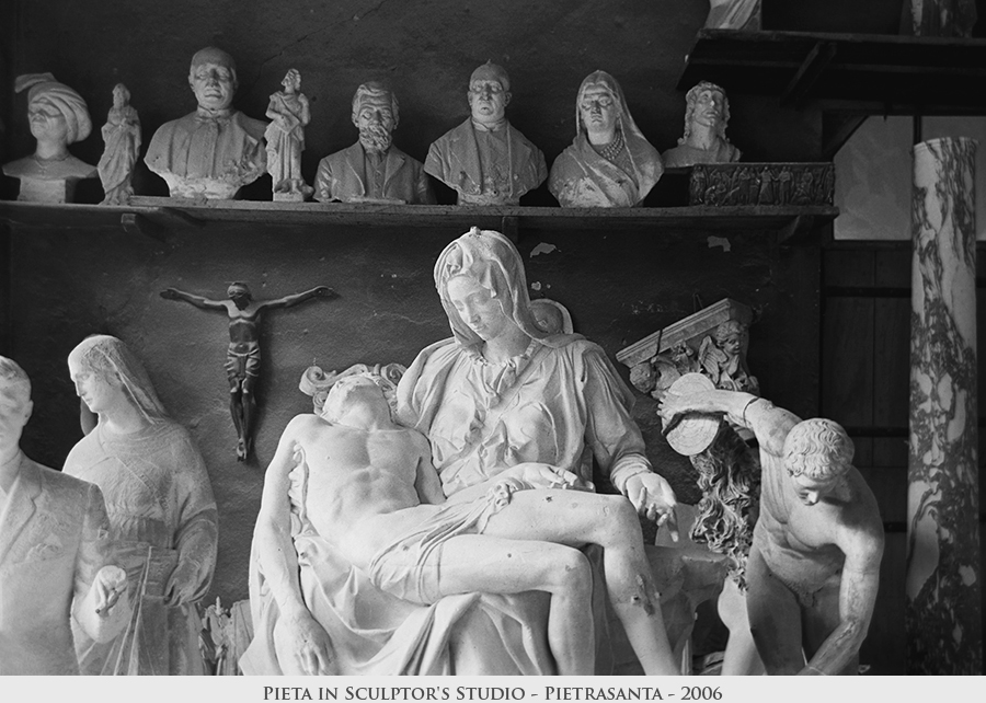 Pieta in Sculptor's Studio