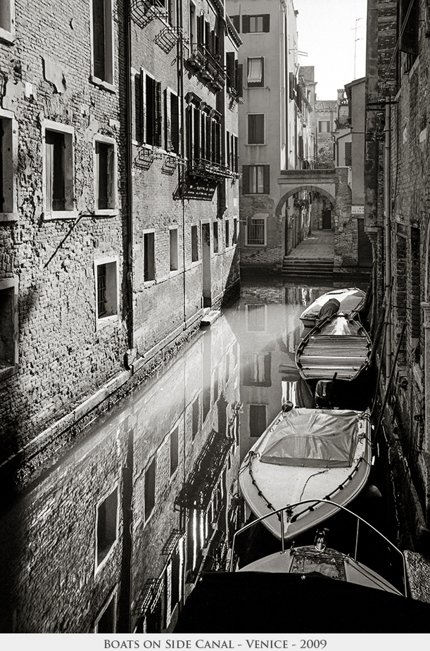 Boats on Side Canal