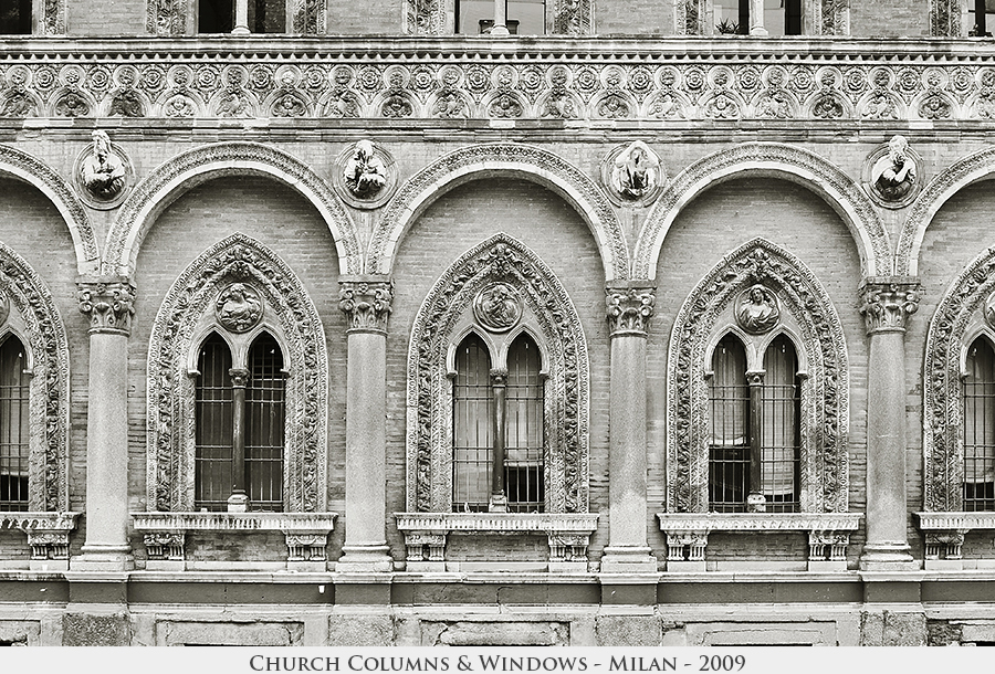 Church Columns & Windows